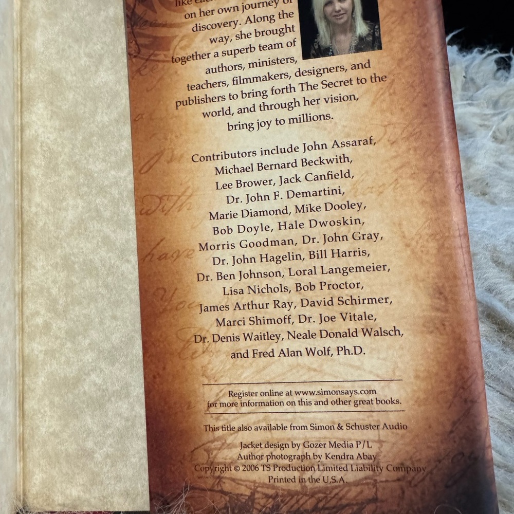 The Secret by Rhonda Byrne -Hardcover Manifestation, Law of Attraction Book - Picture 6 of 8